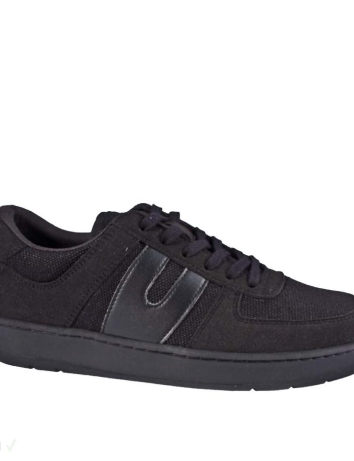 Vegetarian Shoes Veg Supreme Hemp Lo Black