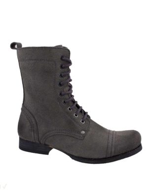 Vegetarian Shoes Vintage Boot Grey