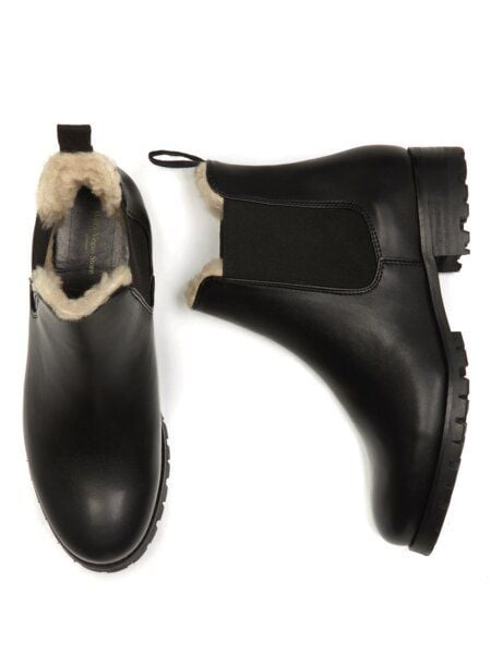 Will's Vegan Shop Luxe isolierte Chelsea-Stiefel mit tiefem Profil Success Herren Will's Vegan Shop Luxe isolierte Chelsea-Stiefel mit tiefem Profil Success Herren