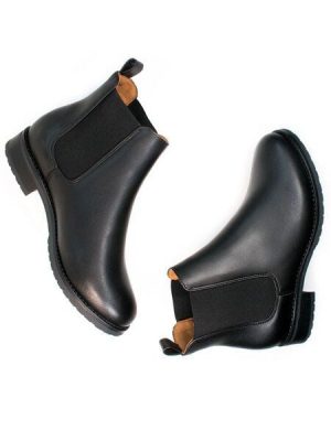 Will's Vegan Shop Luxe Smart Chelsea-Stiefel Herren