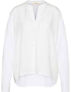 Henley blouse TENCELmix