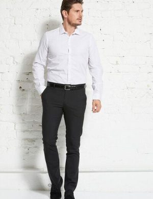 Wunderwerk Herrenhemd aus Bio-Baumwolle Metro shirt slim stripe male