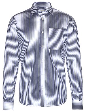 Metro shirt slim bold stripe