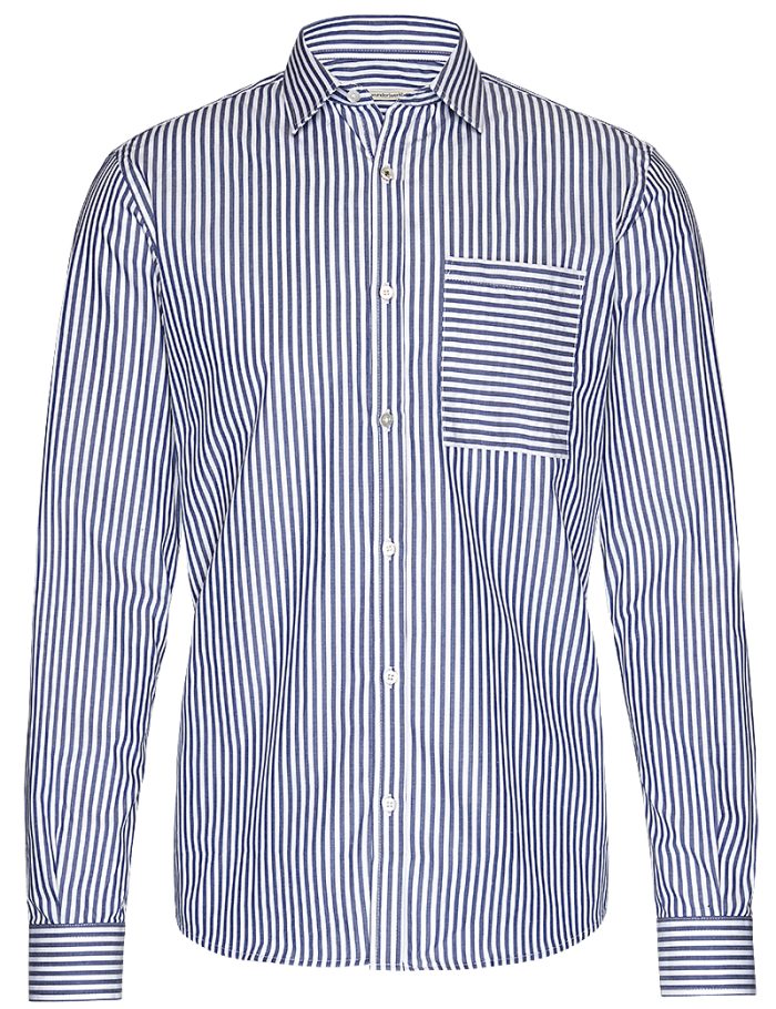 Metro shirt slim bold stripe Metro shirt slim bold stripe