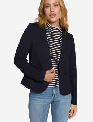 Blazer mit Paspeltaschen