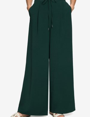 Stoffhose mit Bindegürtel 30 Inch