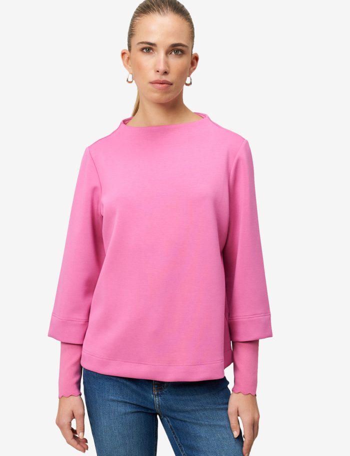 Sweatshirt mit weiten Ärmeln
