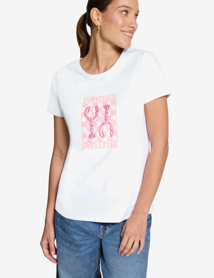 T-Shirt mit Frontprint