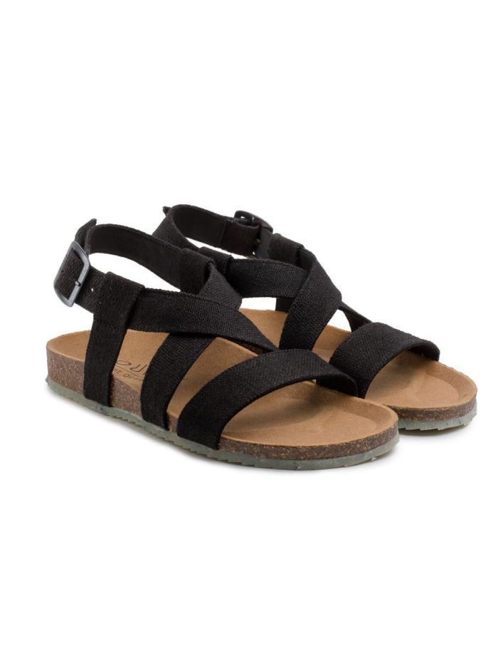 Sandale Sand Dark Schwarz