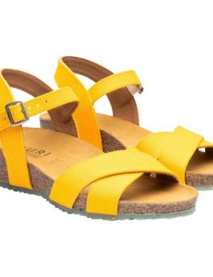 ZOURI Vegane Sandalen NATURE